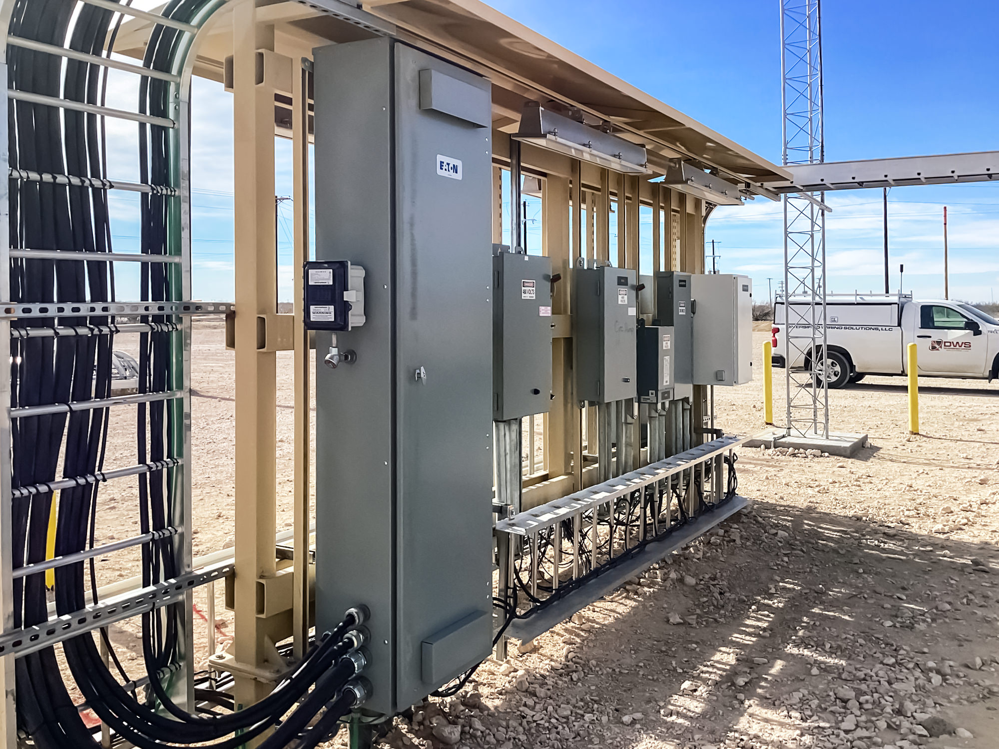 ' Larger Tank Battery # Pic - DWS Energy